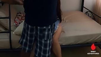 Amateur Filipina Woman Caught Cheating On Her Husband With A Seaman In 60fps Video