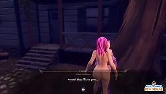 Enjoy Watching A Young And Sexy Girl Get Her Shaved Pussy Eaten By A Huge Black Cock In This Anime Video